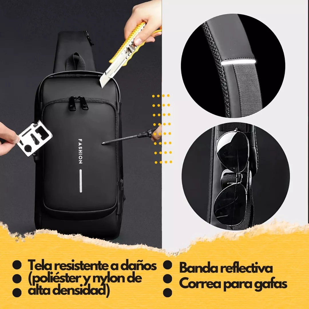 ShieldPack: Mochila Antirrobo e Impermeable